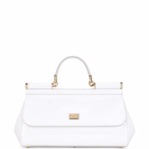 Dolce & Gabbana medium Sicily patent leather top-handle bag