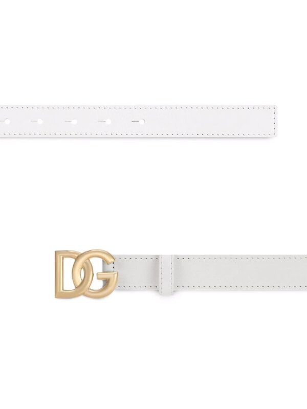 Dolce & Gabbana  DG logo-buckle leather belt - Image 2