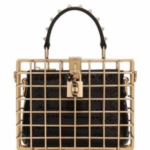 Dolce & Gabbana Dolce Box caged top-handle bag