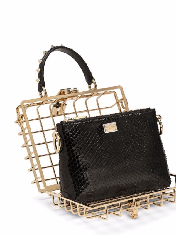 Dolce & Gabbana Dolce Box caged top-handle bag - Image 5