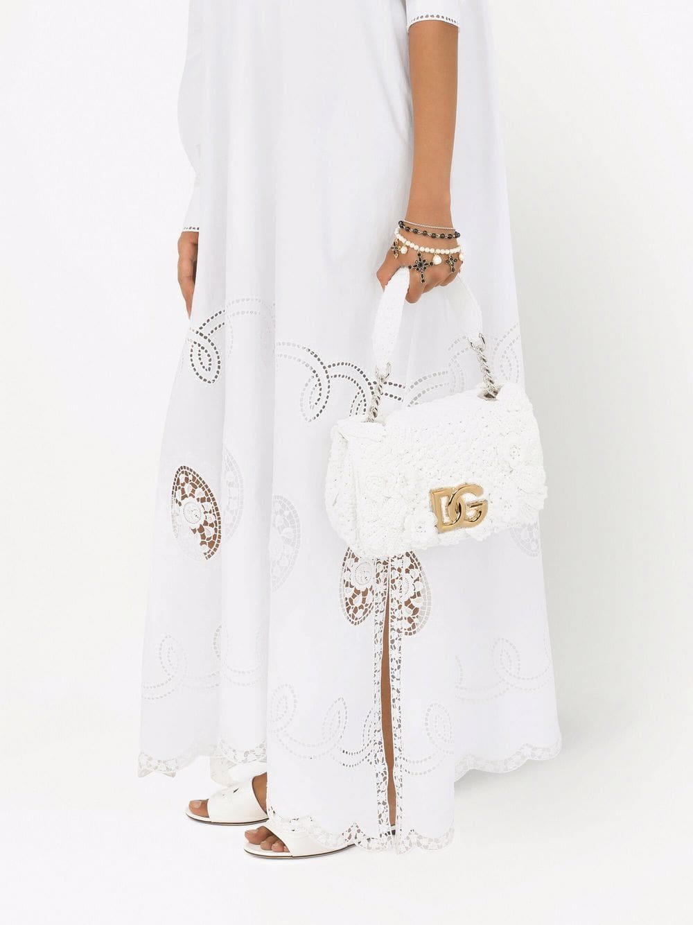 Dolce & Gabbana 3.5 raffia top-handle bag - Image 2