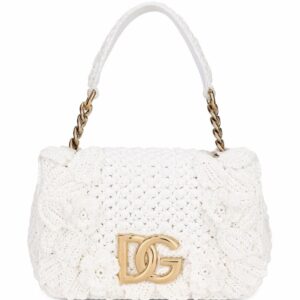 Dolce & Gabbana 3.5 raffia top-handle bag
