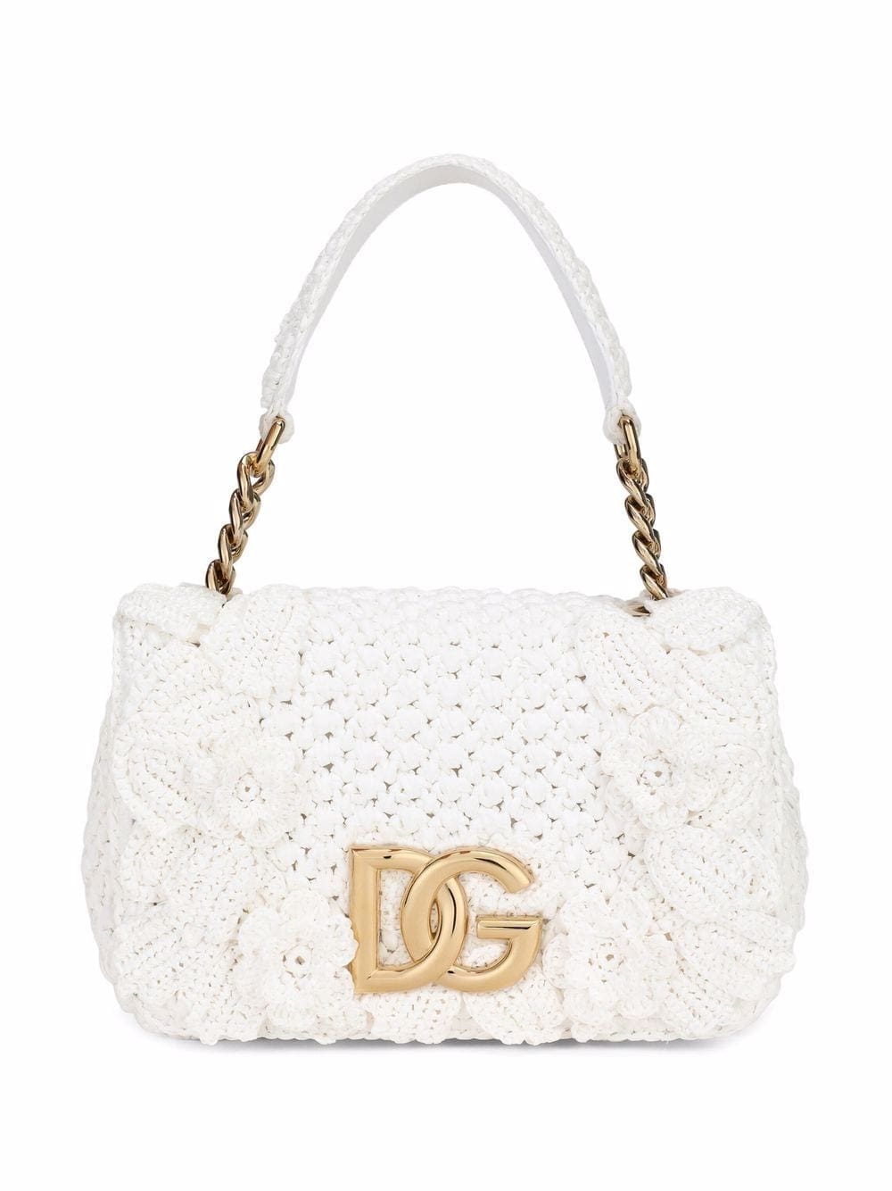 Dolce & Gabbana 3.5 raffia top-handle bag