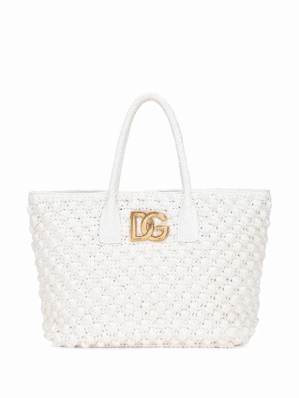 Dolce & Gabbana raffia tote bag