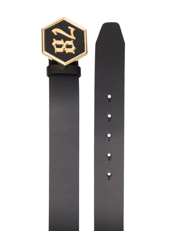 Philipp Plein  gothic logo-buckle belt - Image 2
