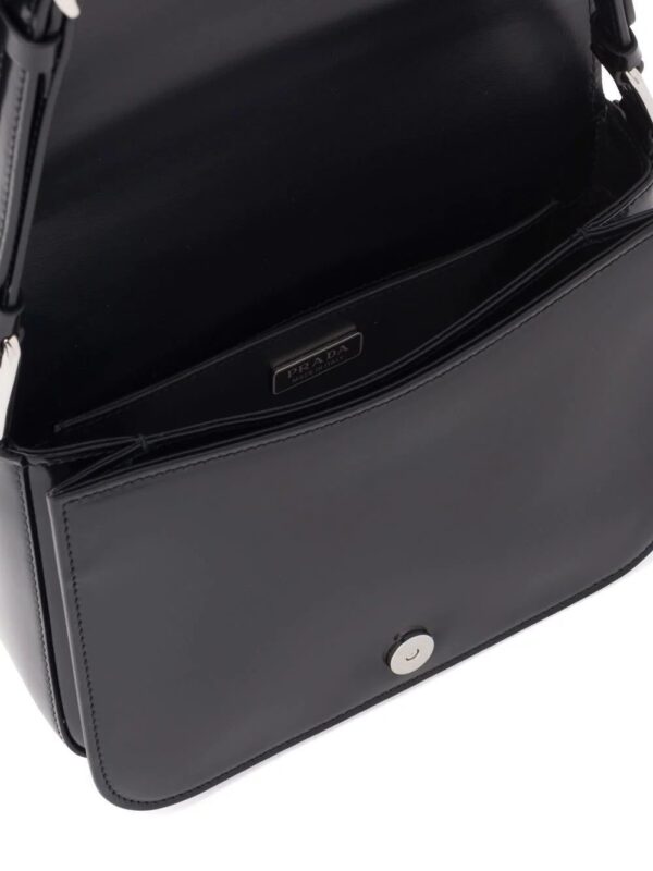 Prada brushed leather shoulder bag - Image 4