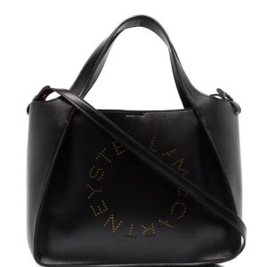 Stella McCartney Stella Logo faux-leather tote bag