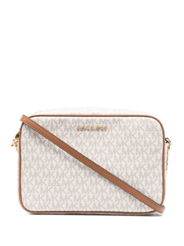 Michael Michael Kors  Jet Set leather crossbody bag