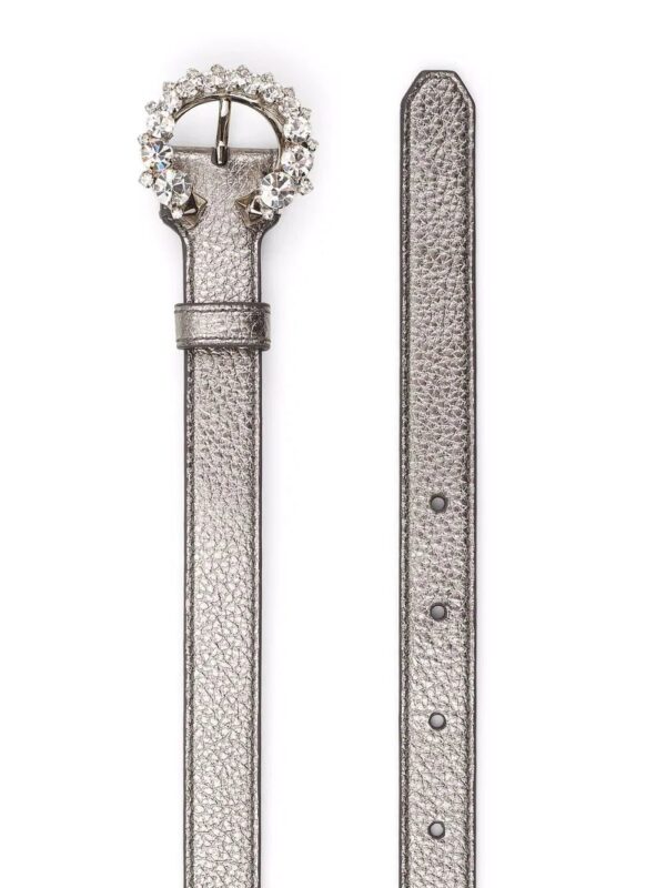 Jimmy Choo  Mini Madeline metallic belt - Image 2