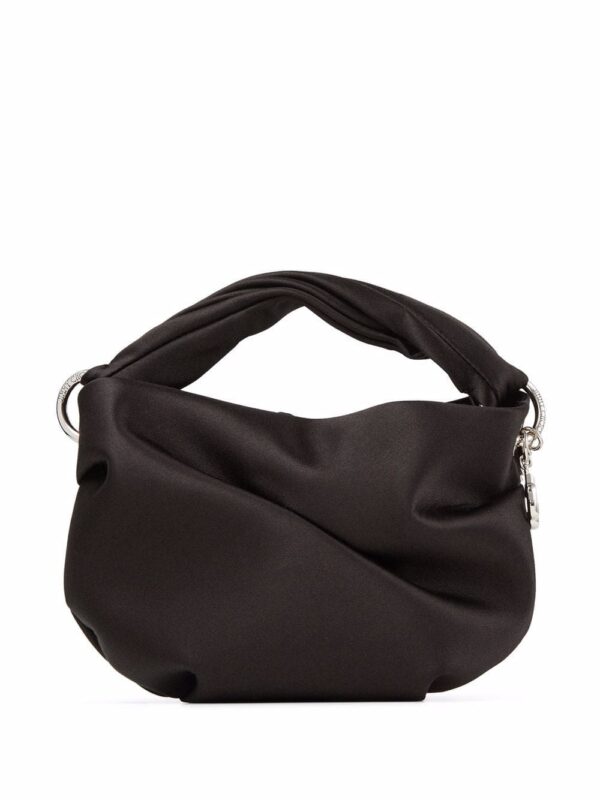 Jimmy Choo Bonny satin-finish tote bag