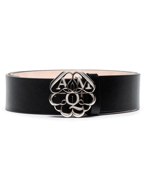 Alexander McQueen  Seal 40mm belt