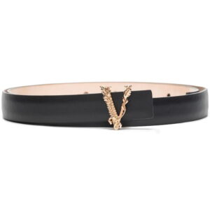 Versace  Virtus leather belt