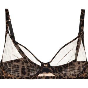Agent Provocateur Lucky leopard-print bra