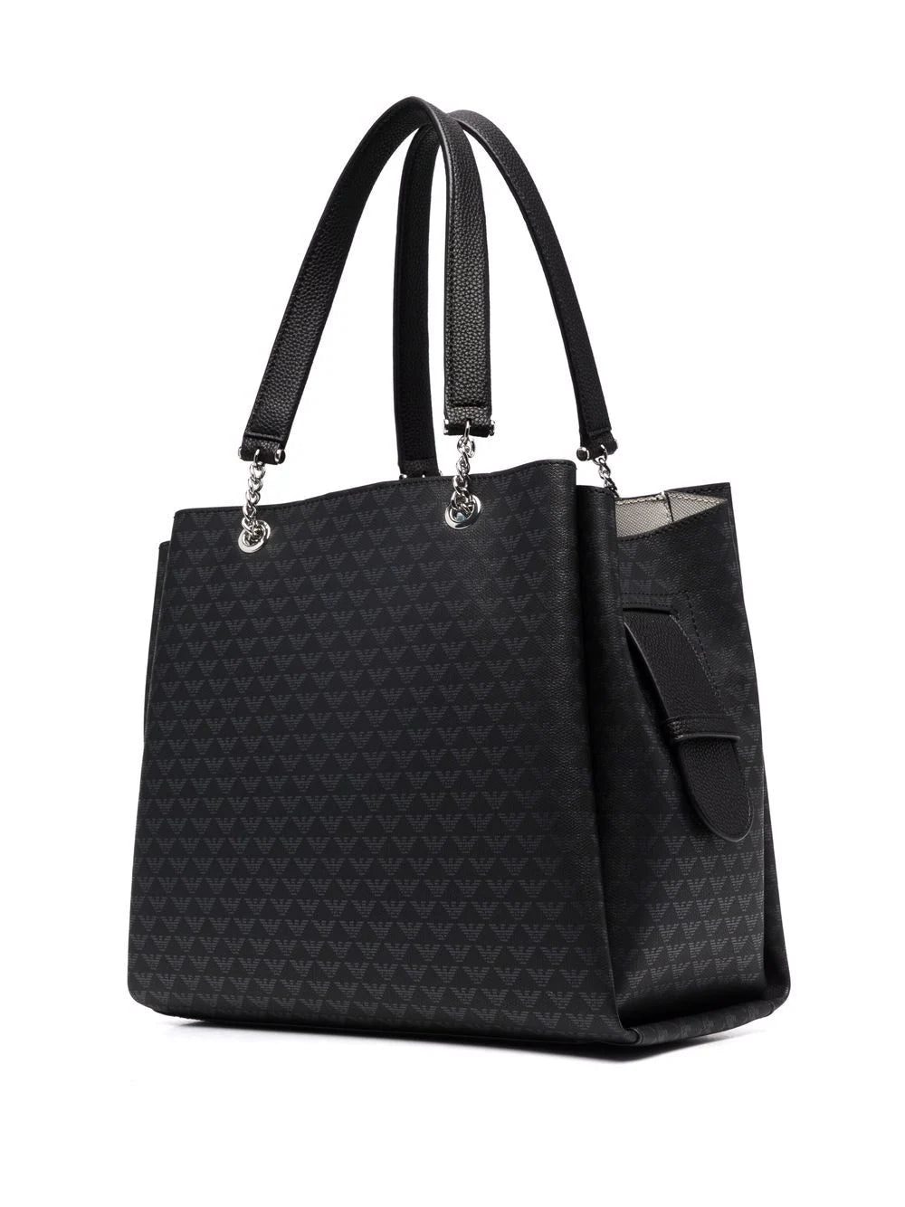 Emporio Armani monogram-print tote bag - Image 3