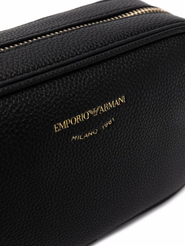 Emporio Armani logo-print strap crossbody bag - Image 5