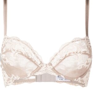 Wacoal lace-detail sheer bra