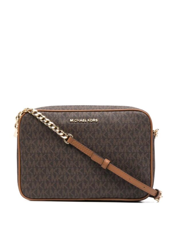 Michael Michael Kors  Jet Set leather crossbody bag