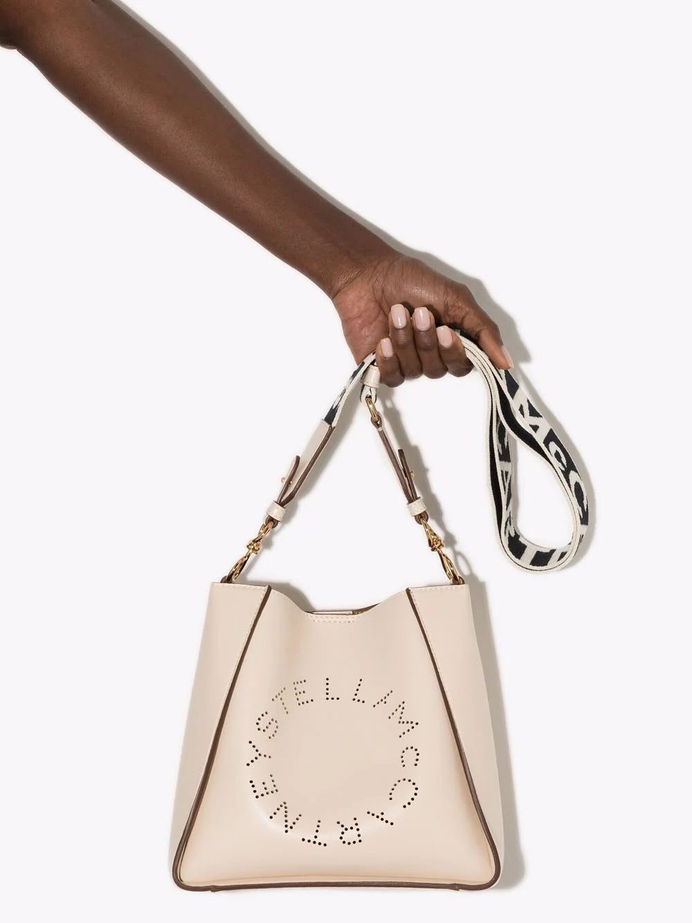 Stella McCartney mini Stella Logo shoulder bag - Image 3