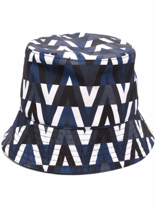 Valentino Garavani reversible Optical Valentino bucket hat