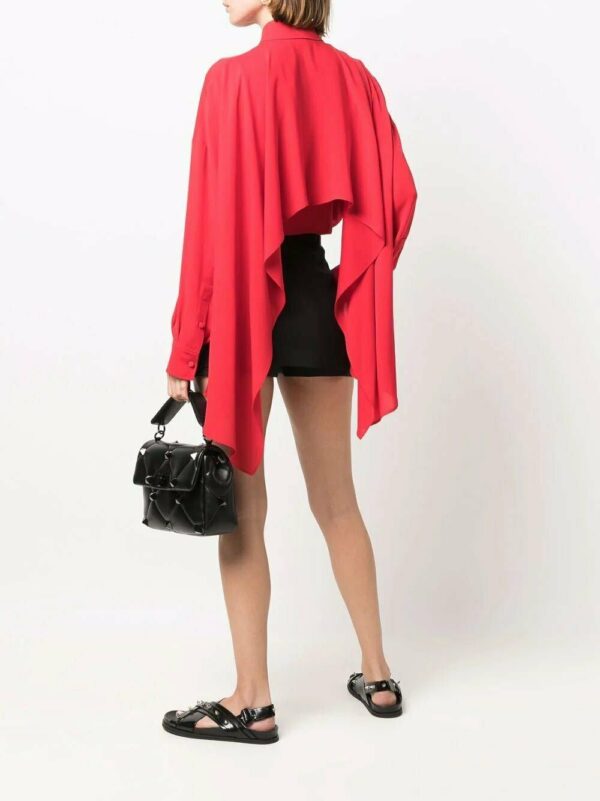 Valentino Garavani  high-low panel shirt - Image 2