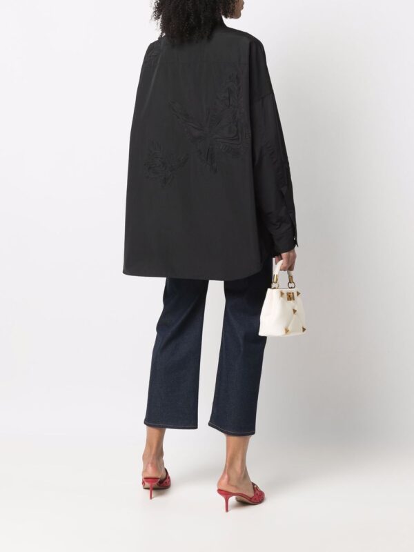 Valentino Garavani  embroidered butterfly shirt - Image 2