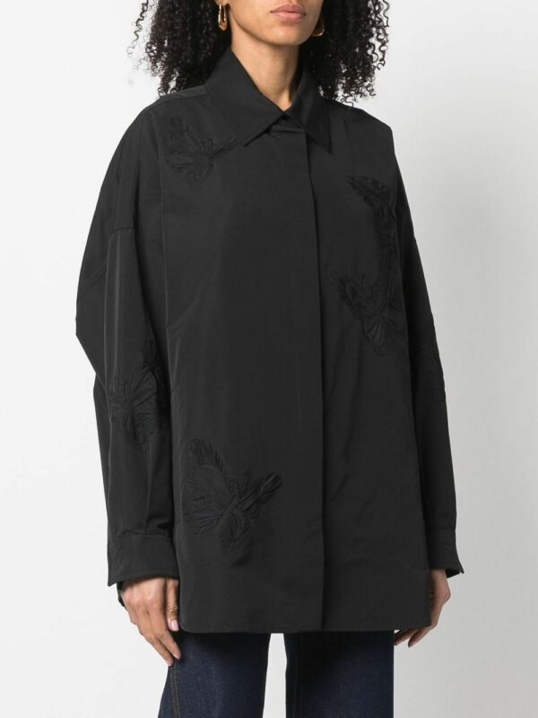 Valentino Garavani  embroidered butterfly shirt - Image 3