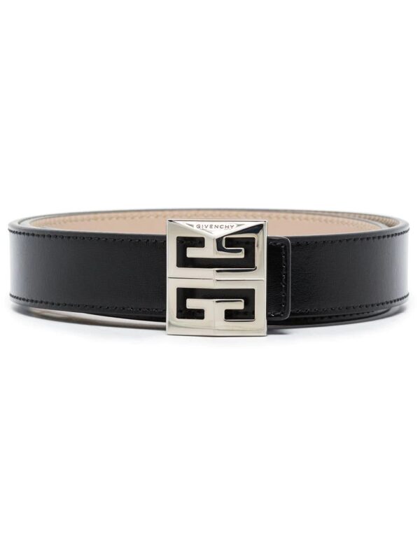 Givenchy  4G buckle leather belt