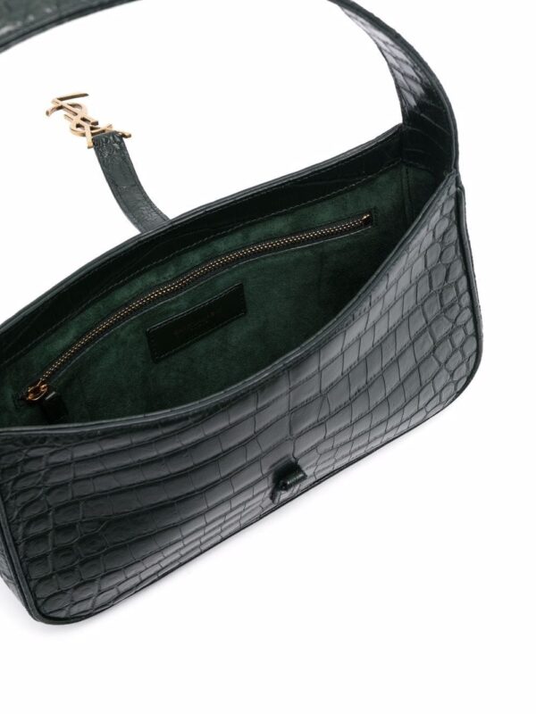Saint Laurent 5A7 crocodile-embossed shoulder bag - Image 5