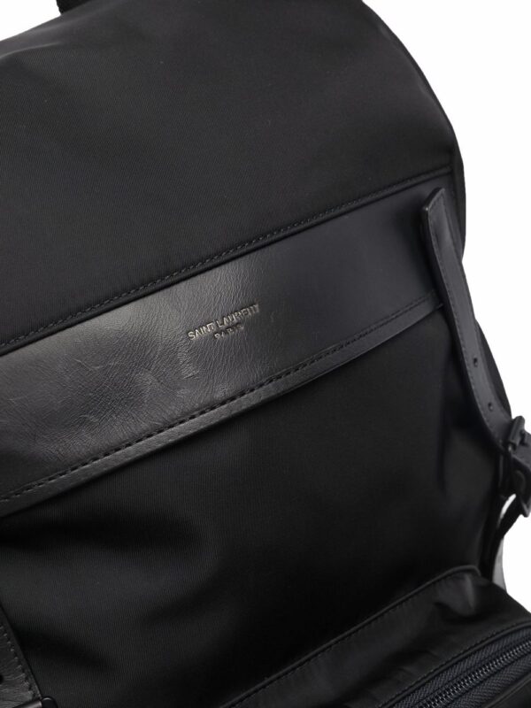 Saint Laurent City flap backpack - Image 3