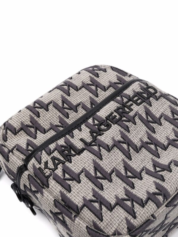 Karl Lagerfeld K/Monogram jacquard crossbody bag - Image 5