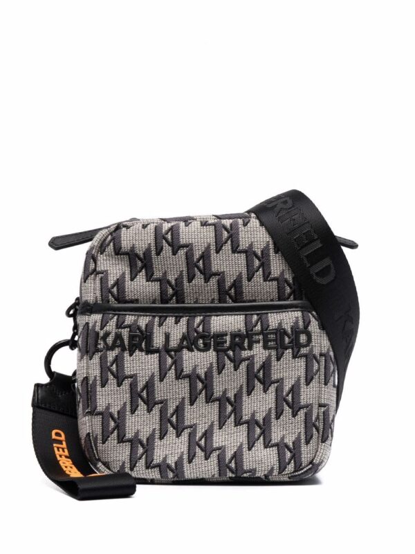 Karl Lagerfeld K/Monogram jacquard crossbody bag