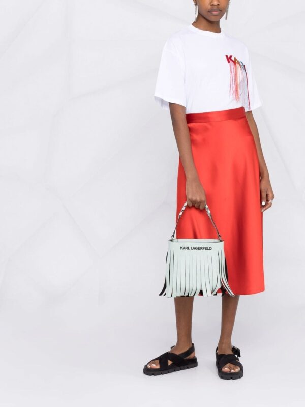 Karl Lagerfeld K/Fringe mini hobo bag - Image 2