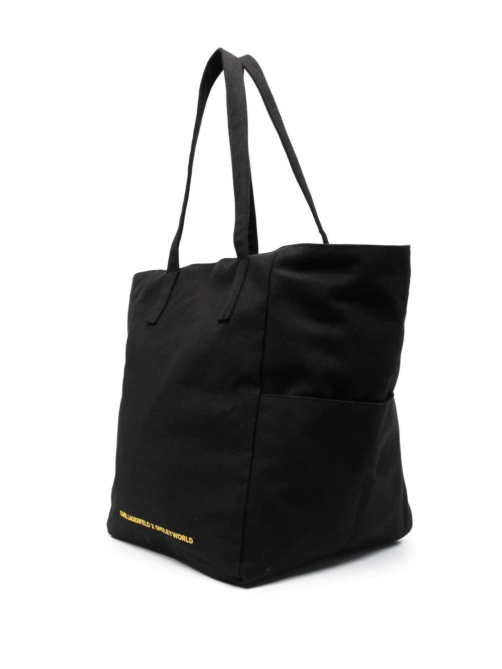 Karl Lagerfeld x Smiley logo-print tote - Image 3