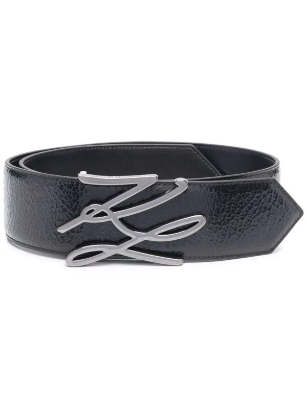 Karl Lagerfeld  K/Autograph buckled belt