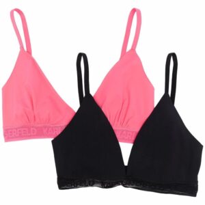 Karl Lagerfeld  logo triangle bra