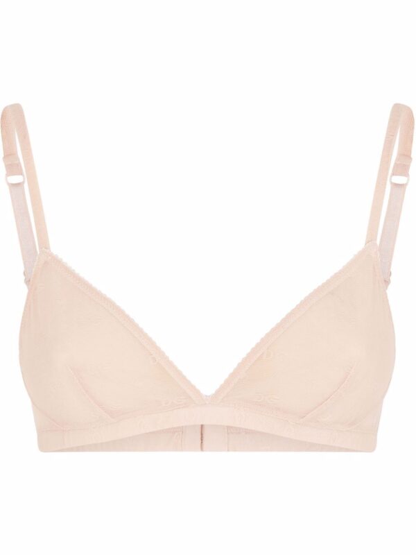 Dolce & Gabbana  DG-logo triangle bralette