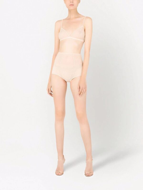 Dolce & Gabbana  DG-logo triangle bralette - Image 2