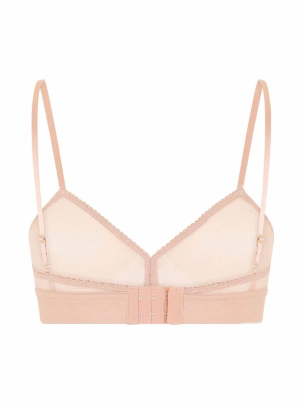 Dolce & Gabbana  DG-logo tulle triangle bra - Image 3