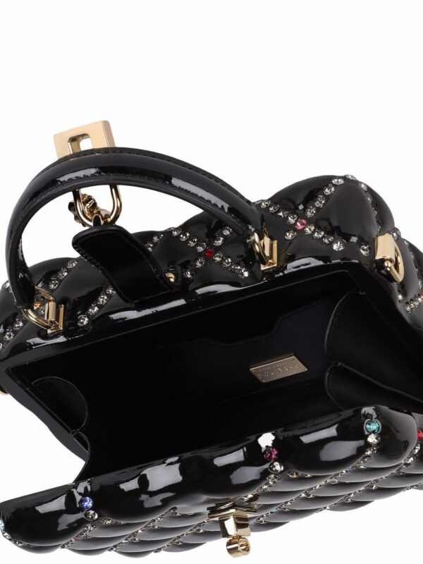 Dolce & Gabbana Dolce Box rhinestone-embellished top-handle bag - Image 5