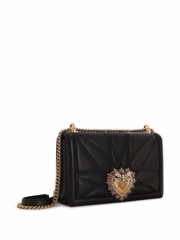 Dolce & Gabbana large Devotion quilted crossbody bag - Image 4