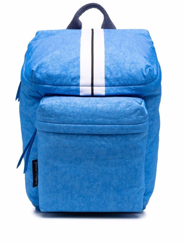 Palm Angels track-stripe backpack