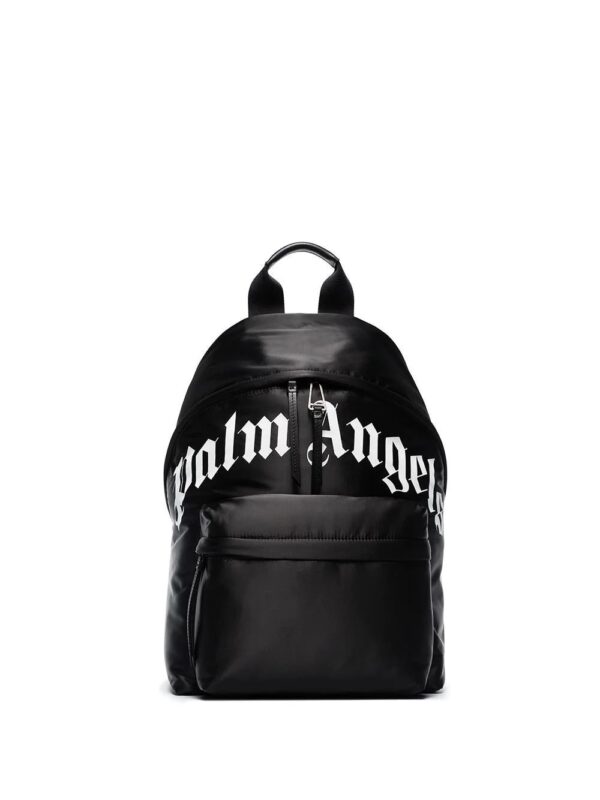 Palm Angels logo-print zip-around backpack