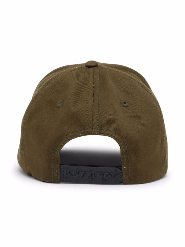 Palm Angels logo-print cotton cap - Image 2