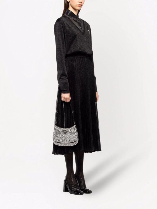 Prada  embellished Cleo shoulder bag - Image 2