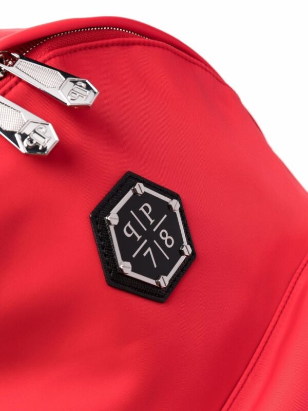 Phillip plein logo plaque backpack - Image 4