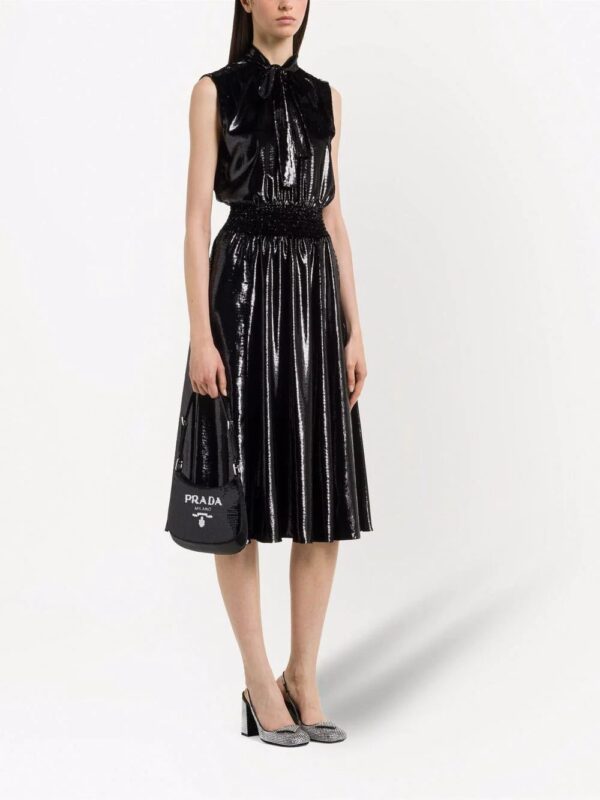 Prada  Cleo sequin-embellished shoulder bag - Image 2