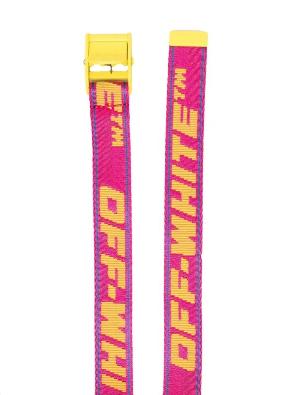 Off-White  logo-print mini industrial belt - Image 2