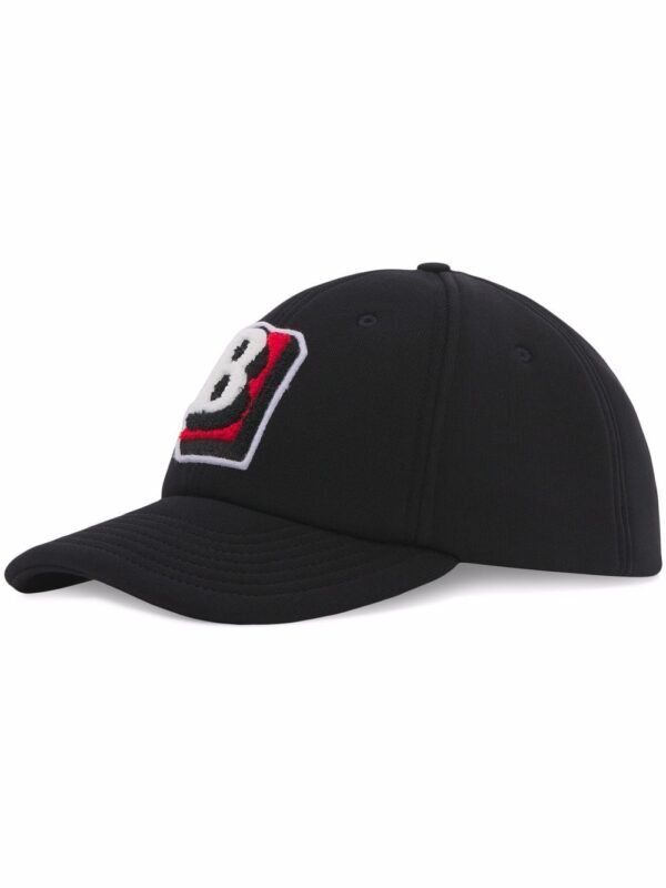 Burberry logo-patch cotton baseball cap