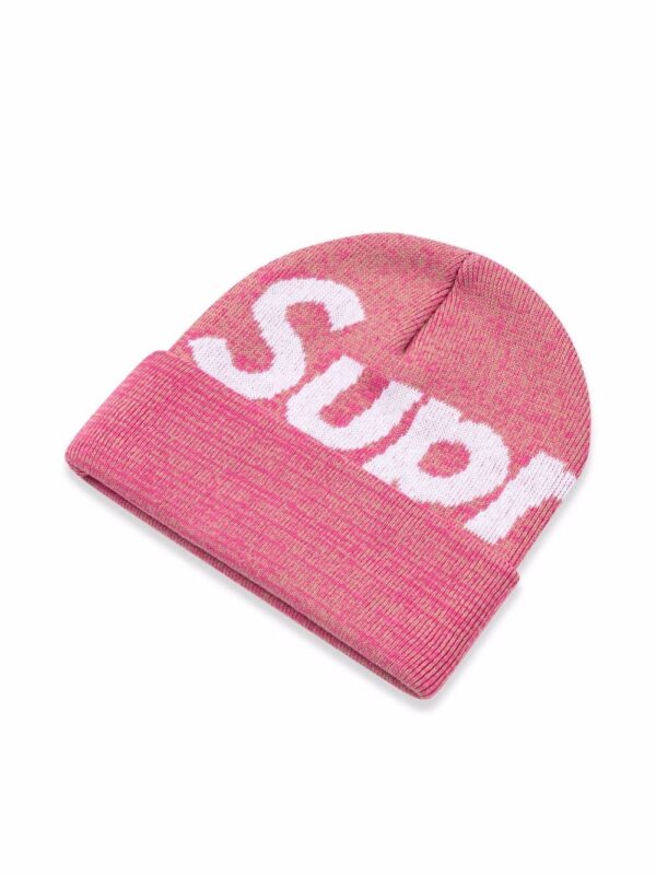 Supreme Big Logo knitted beanie - Image 3