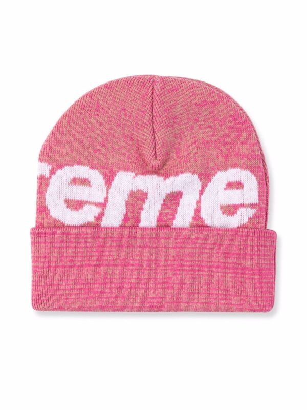 Supreme Big Logo knitted beanie - Image 2
